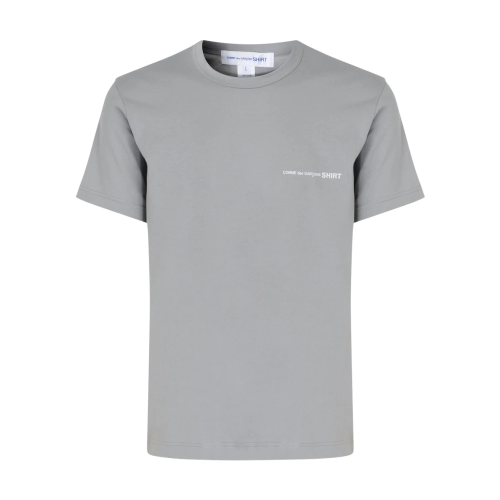 Comme des Garçons Gebreid T-shirt in grijs Gray Heren