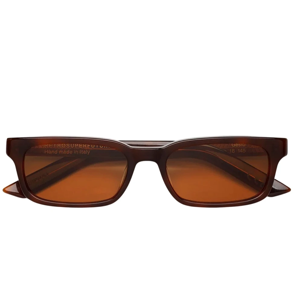 Retrosuperfuture Unisex Brown Gesto Sunglasses - Sunglasses - 54 Mm - Accessories