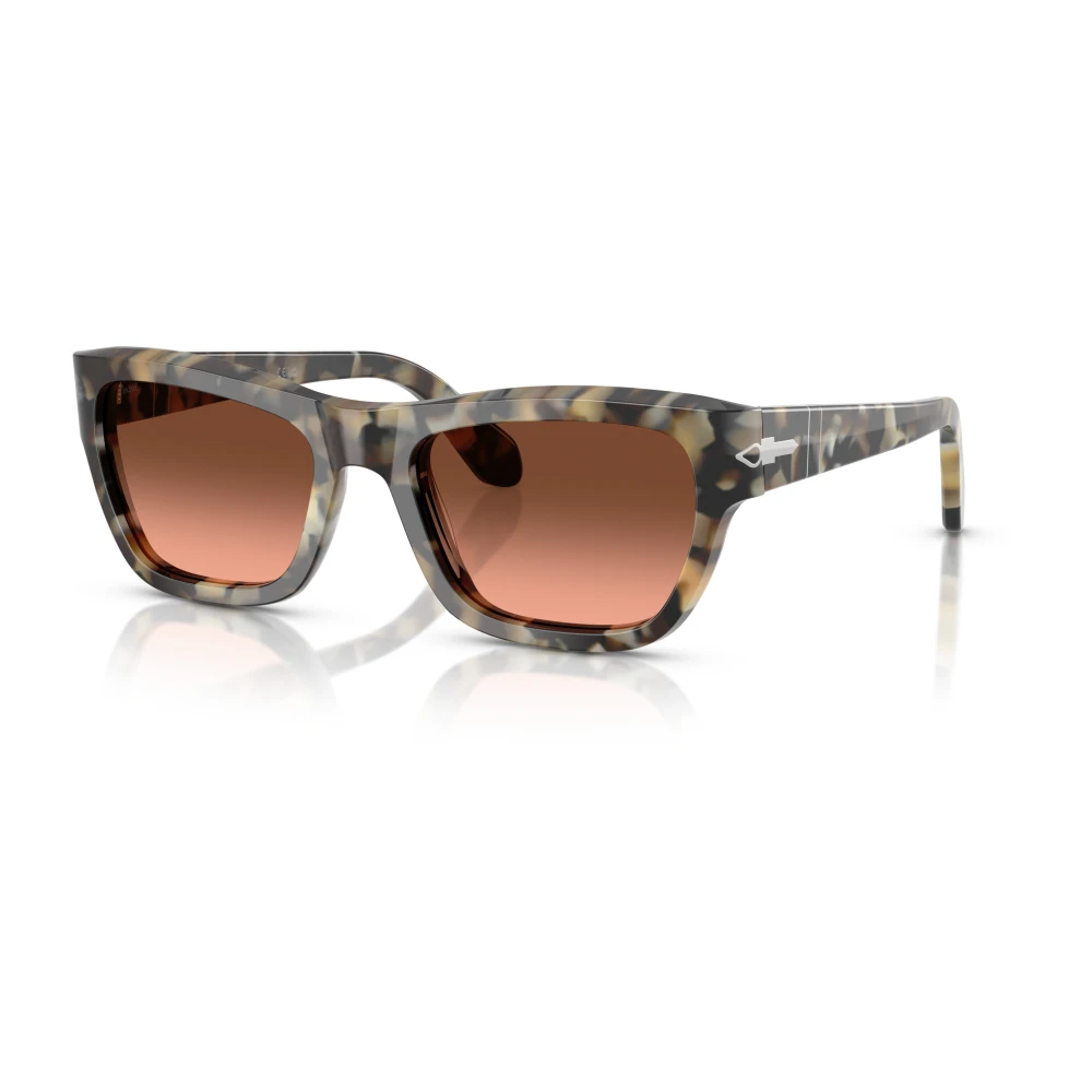 Persol Brown Tortoise Sunglasses With Pink Shaded - Unisex - Sunglasses - 53 Mm - Accessories