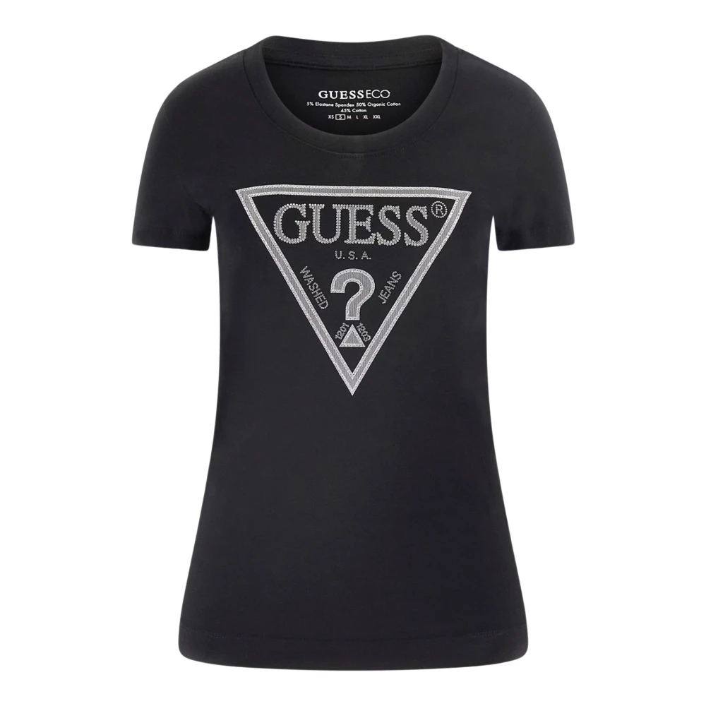 Guess - Tops > T-Shirts - Black - Guess - Modalova