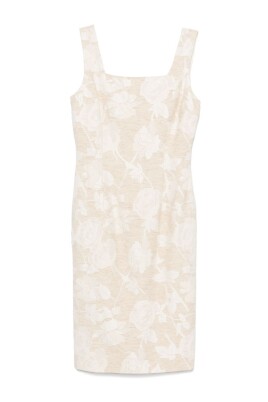 beige-dress-with-bead-detailing