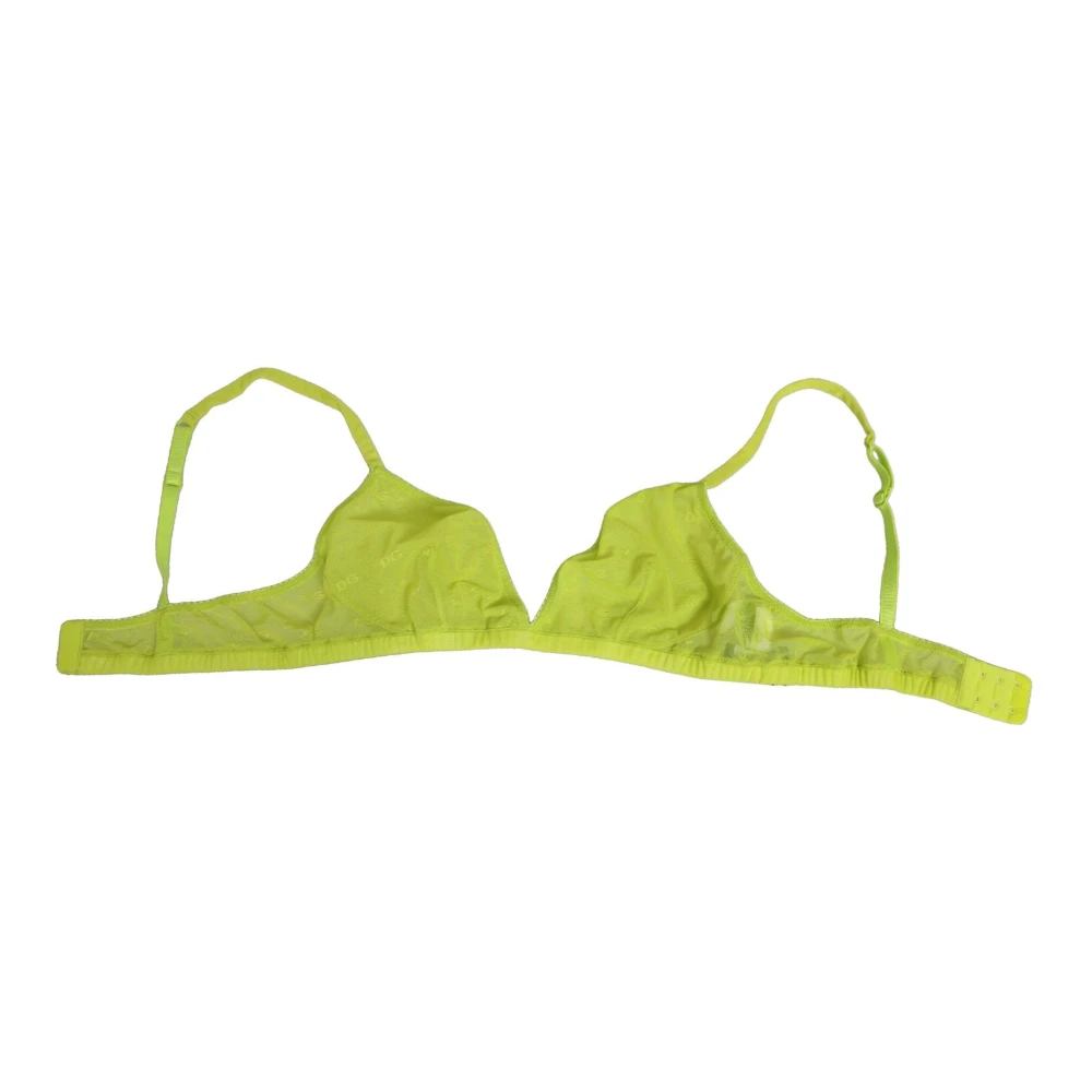 Dolce & Gabbana Women's Yellow Bras, M, Soft Cup Brassiere