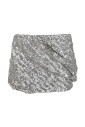 silver-mini-skirt-for-women