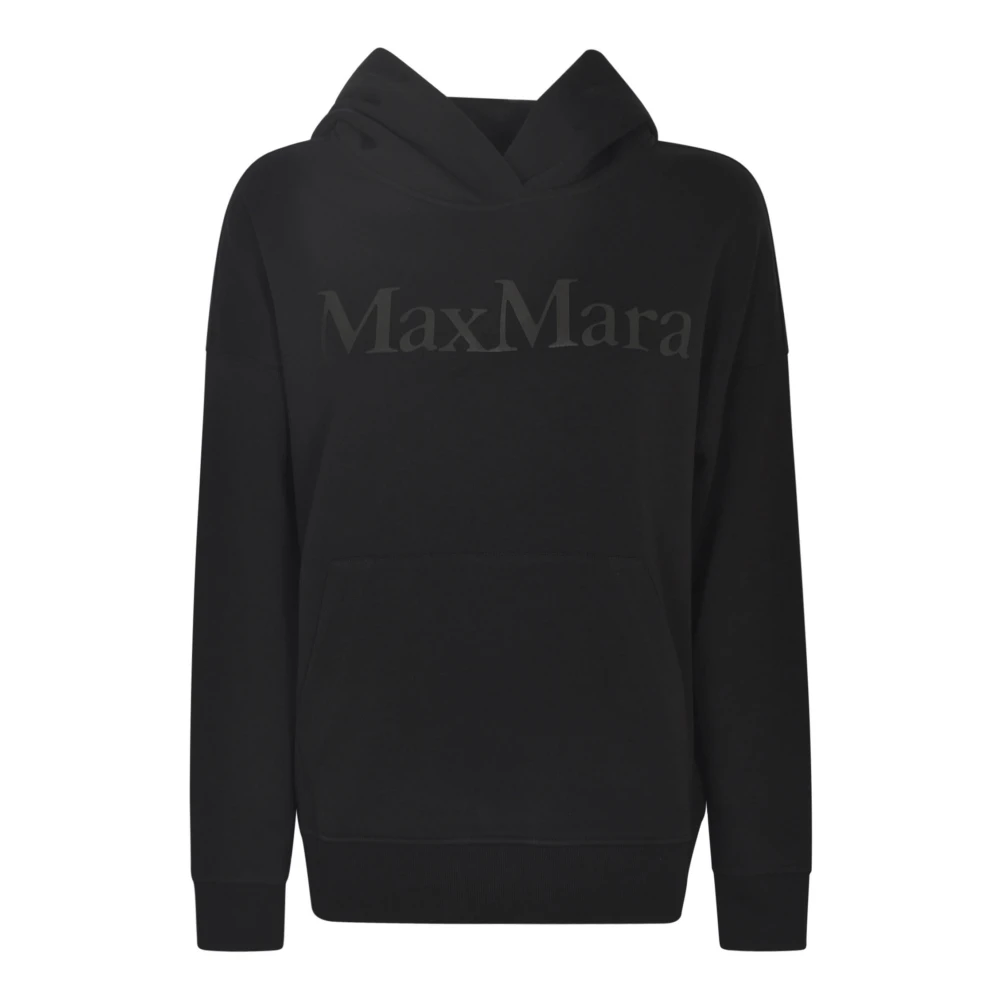 Max Mara Zwarte Sweatshirt Damesmode Black Dames