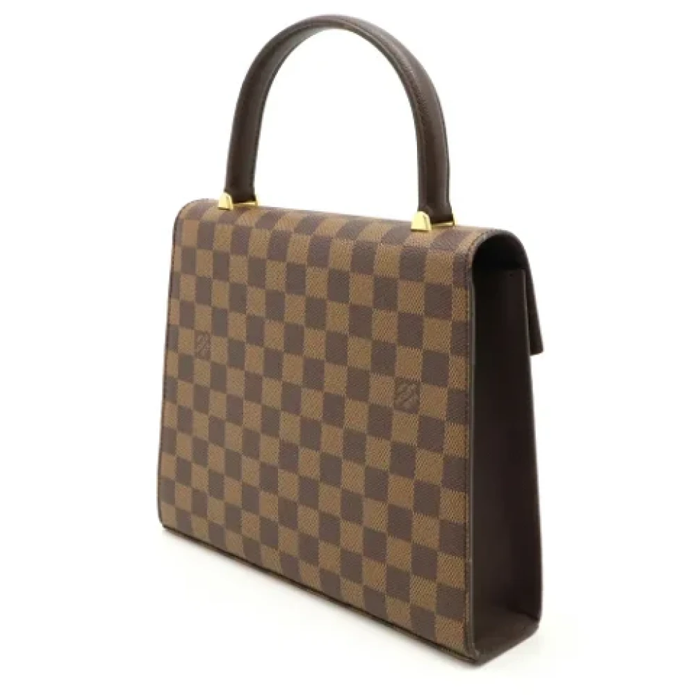 Louis Vuitton Vintage Pre-owned Plastic louis-vuitton-bags Brown Dames