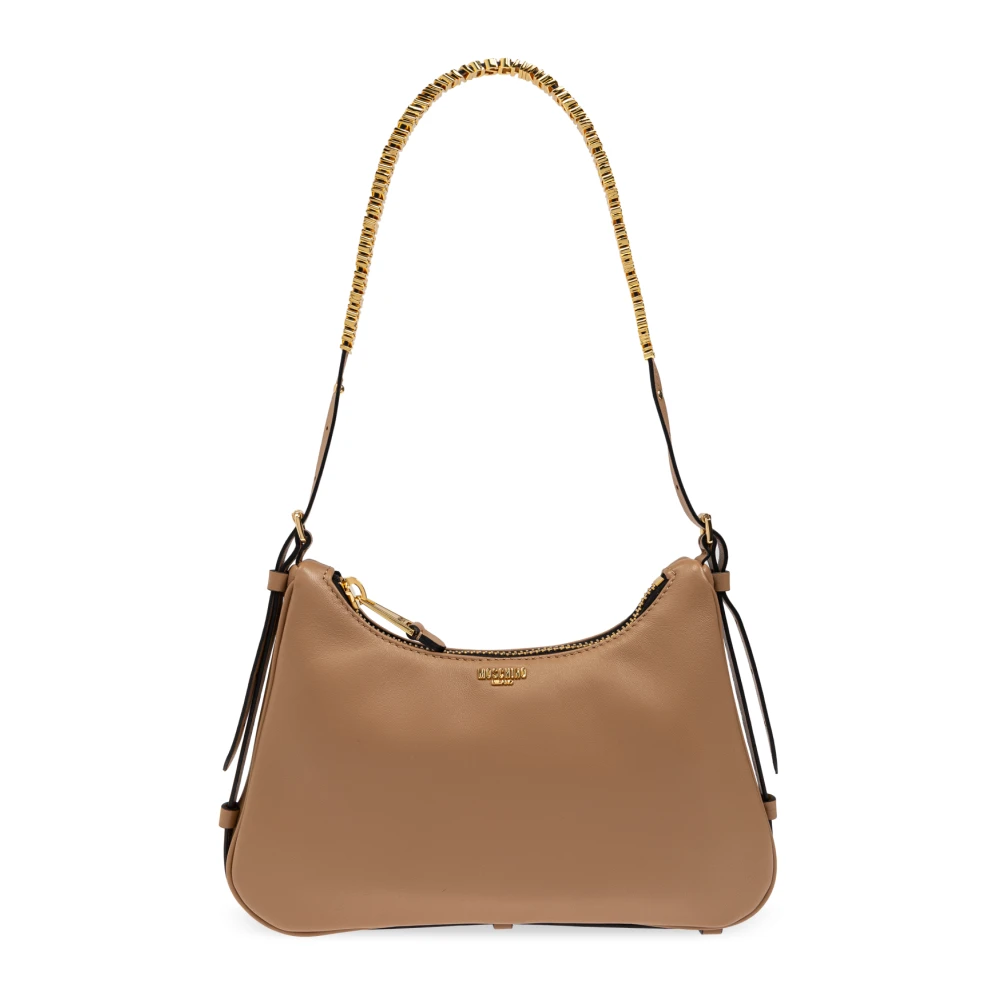 Moschino Schoudertas Brown Dames