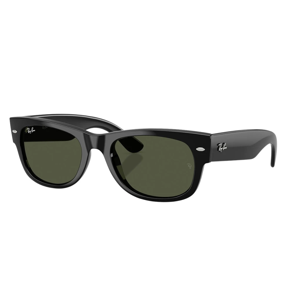 Ray-Ban Unisex Black Sunglasses, 52 Mm, Mega Wayfarer Ii Sunglasses