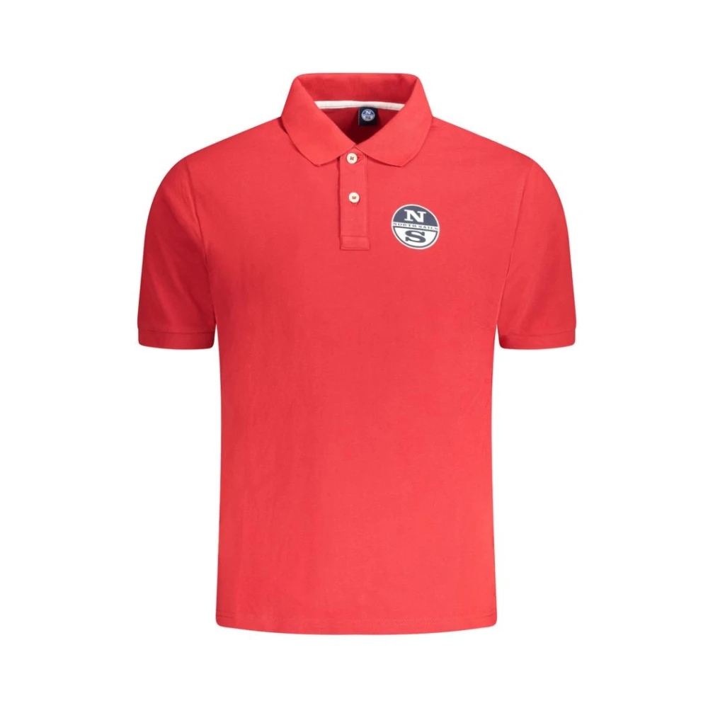 North Sails Homme Rouge Tops, Taille: M Polo À Manches Courtes
