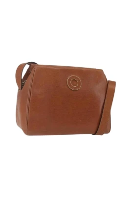 Pre-owned Vintage Läder Crossbody Väska