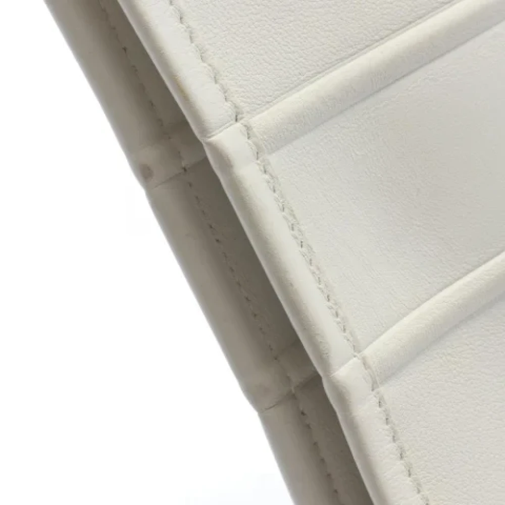 Dior Vintage Pre-owned Leather dior-bags White Dames