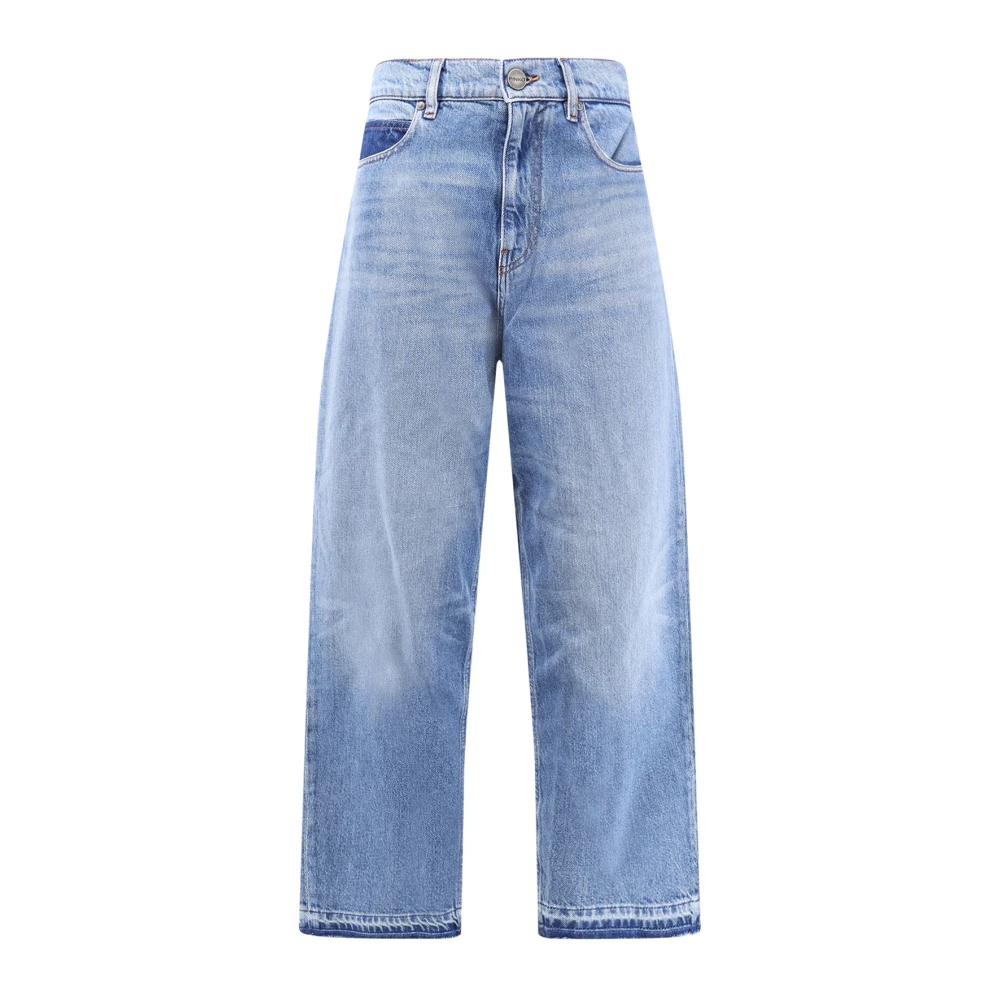Pinko Blue Loose Fit Jeans, Female, W28, Loose-Fit Jeans