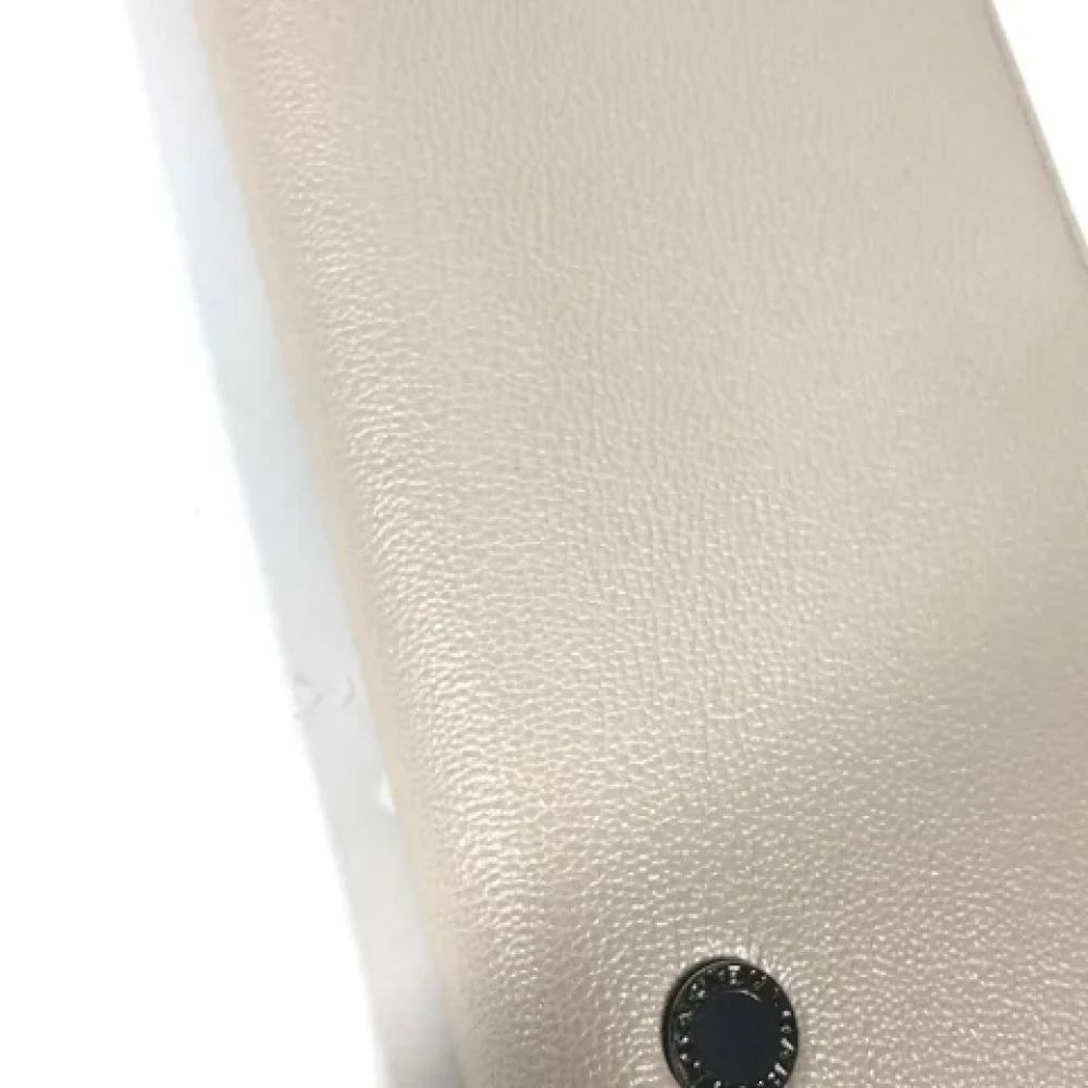 Bvlgari Vintage Pre-owned Leather wallets White Dames