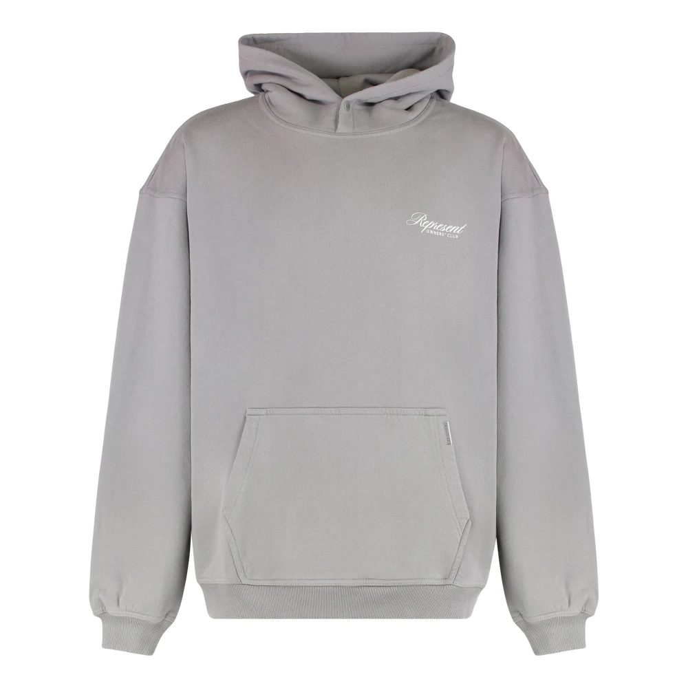 Represent Men's Gray Hoodies, S, Owners' Club Hoodie