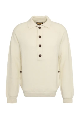 Kragsweater Kritvit