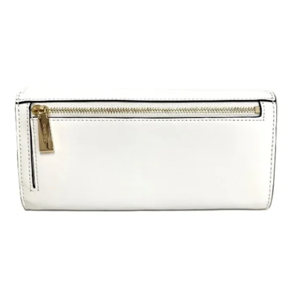 Michael Kors Pre-owned Leather wallets White Dames