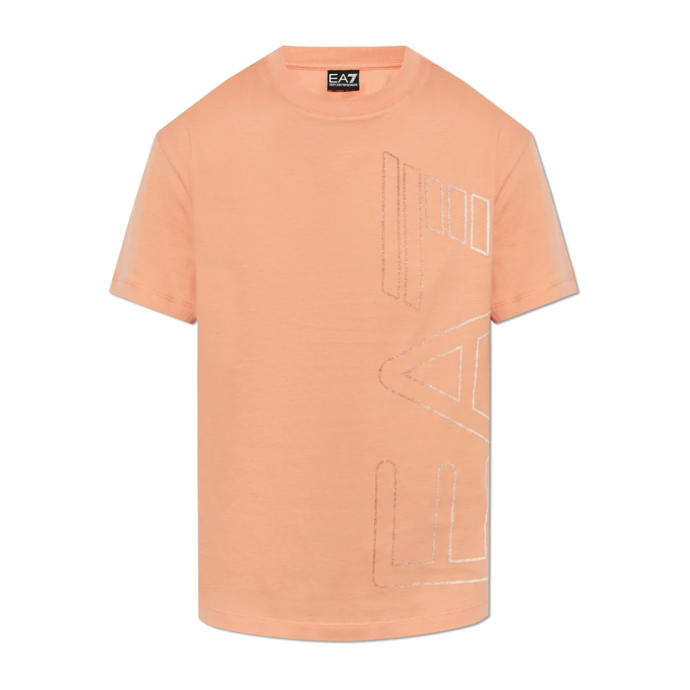 Emporio Armani EA7 T-shirt uit de collectie Pink Dames