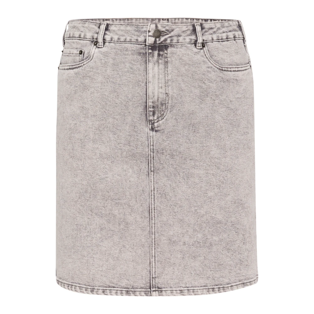 Skirts > Denim Skirts - - Kaffe Curve - Modalova