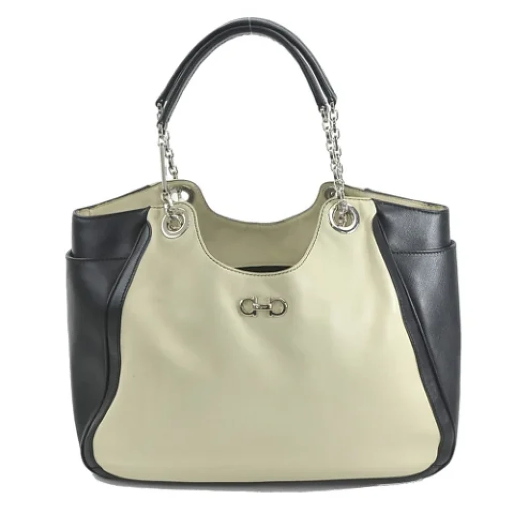 Salvatore Ferragamo Pre-owned Leather handbags Multicolor Dames