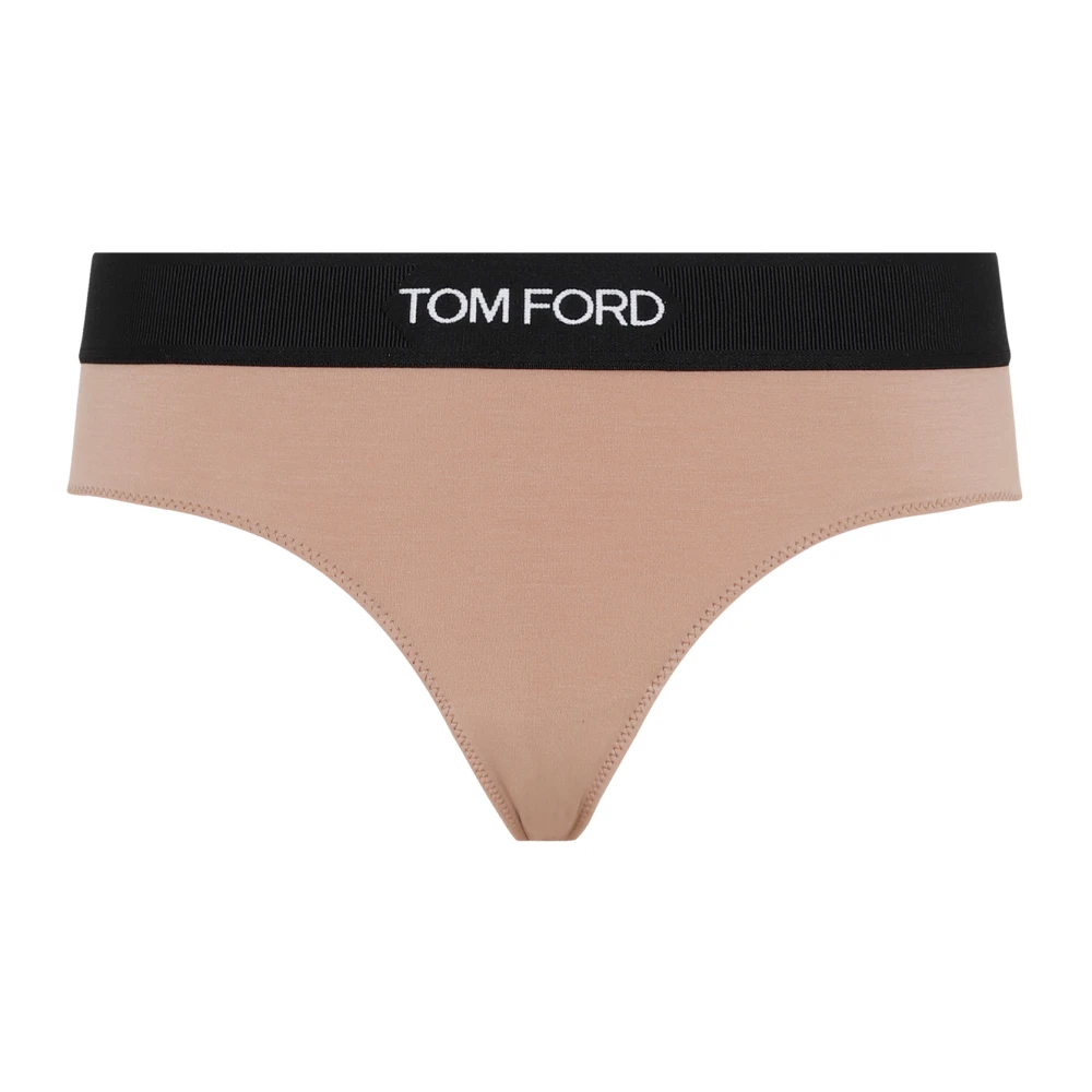 Tom Ford, Bottoms, female, Pink, Size: S Modal Signature Boy Shorts