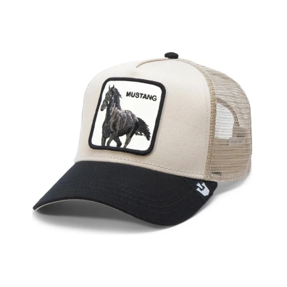 Goorin Bros Beige Mustang Trucker Cap Beige Heren