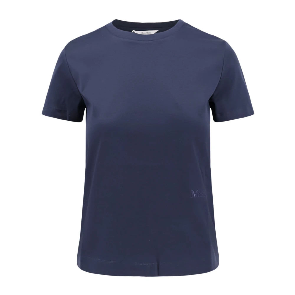 Max Mara - Tops > T-Shirts - Blue - Max Mara - Modalova