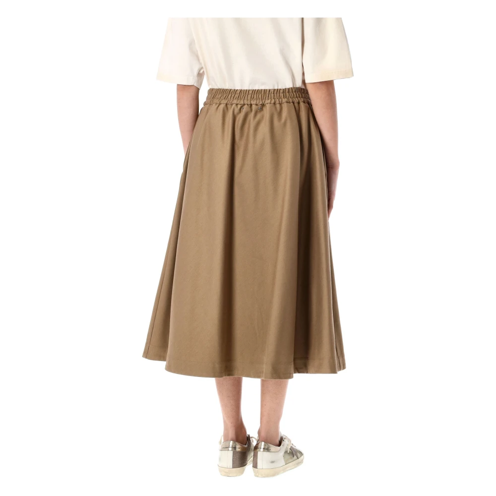 Golden Goose Morena Circle Rok Beige Dames