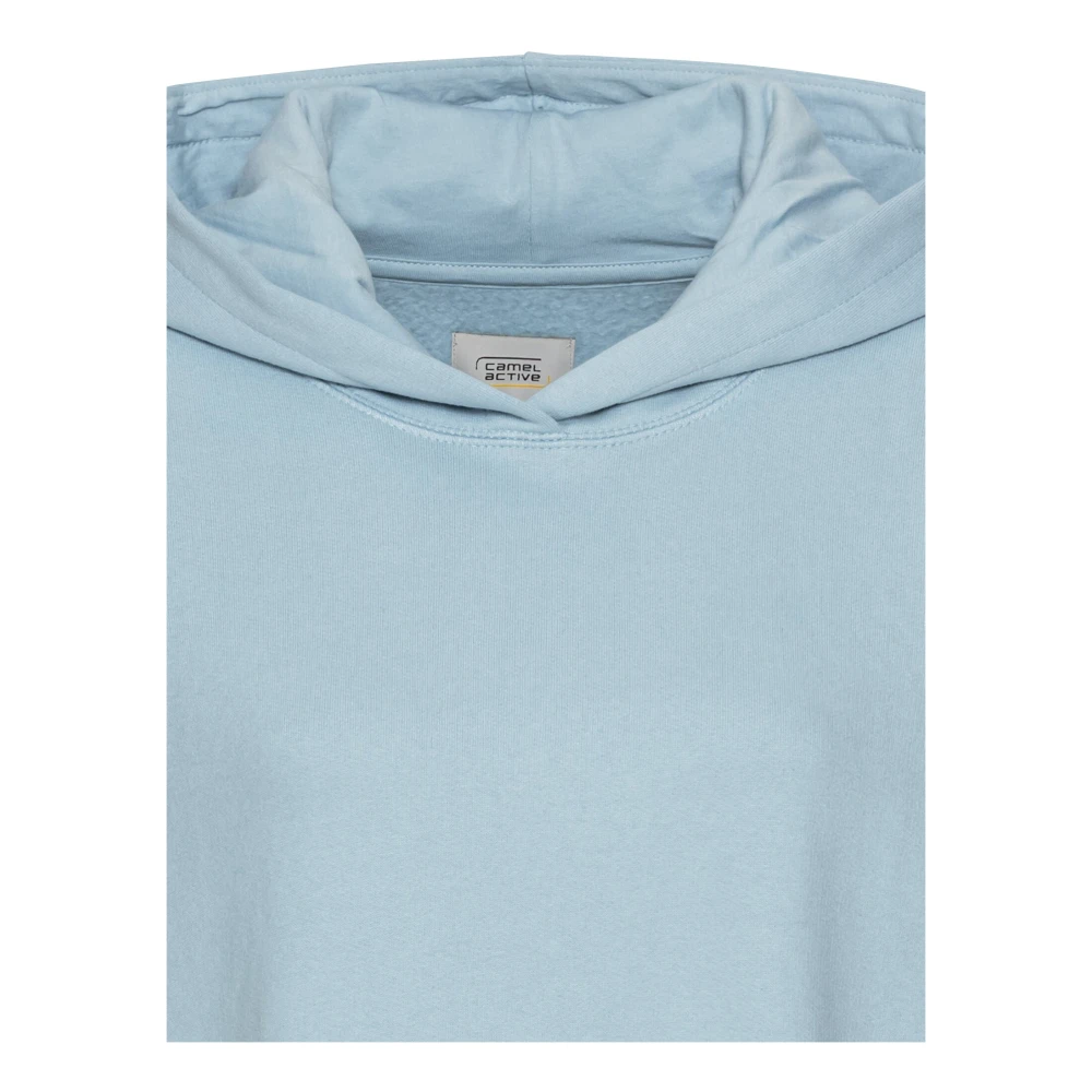 camel active Sportieve Sweatshirt voor Actieve Levensstijl Blue Dames