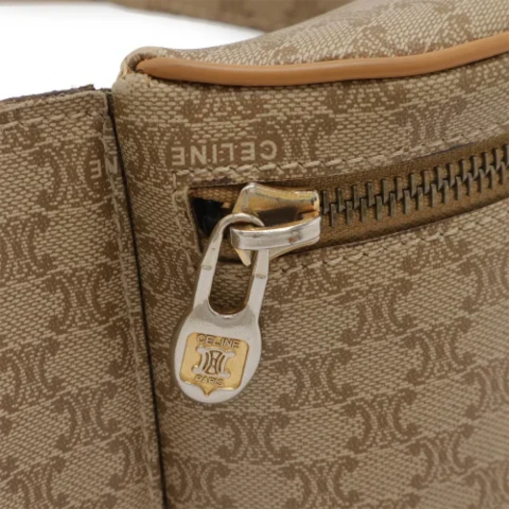 Celine Vintage Pre-owned Plastic celine-bags Beige Dames
