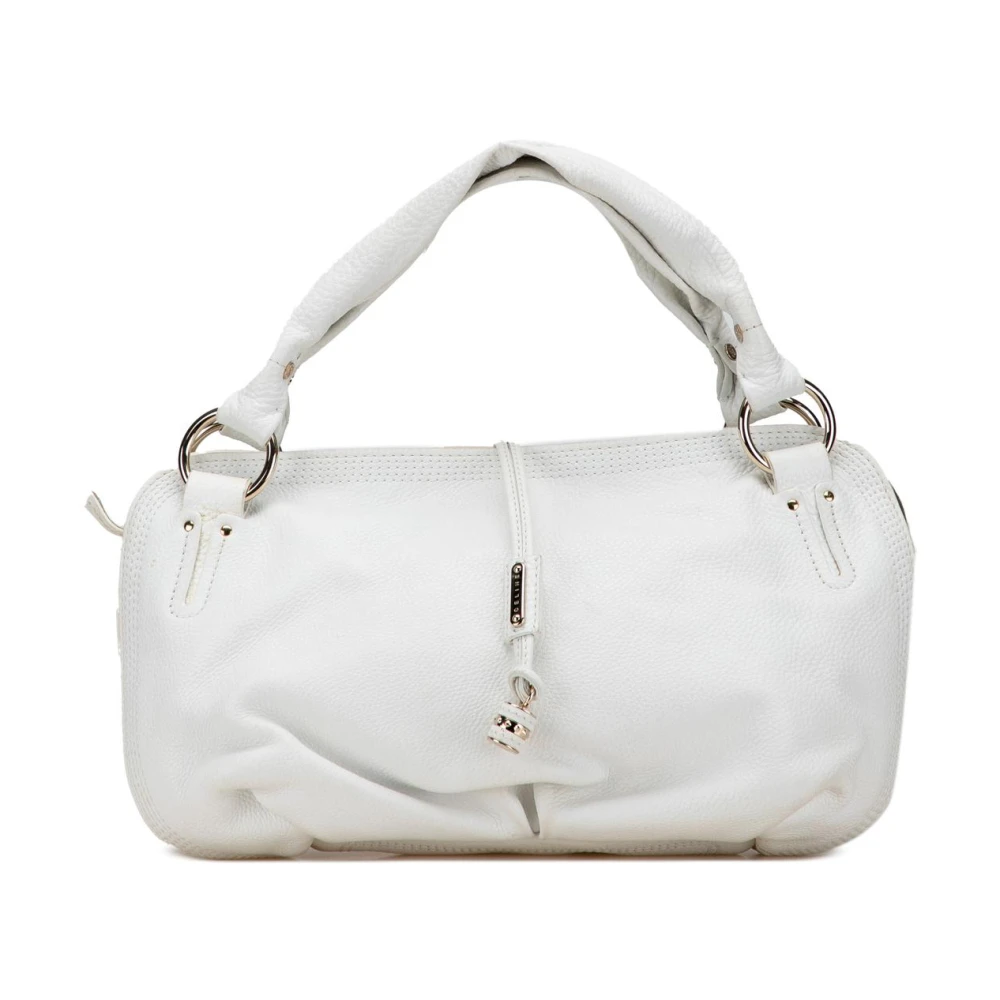 Celine Vintage Donna Bianco Pre-Owned, Taglia Unica, Used,