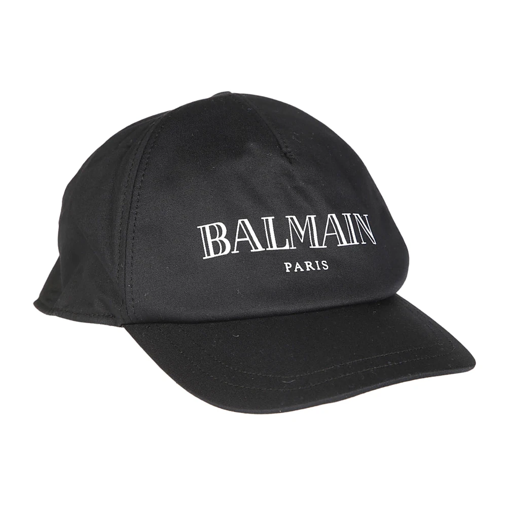 Balmain Kinderen Zonneklep Hoed Black Unisex
