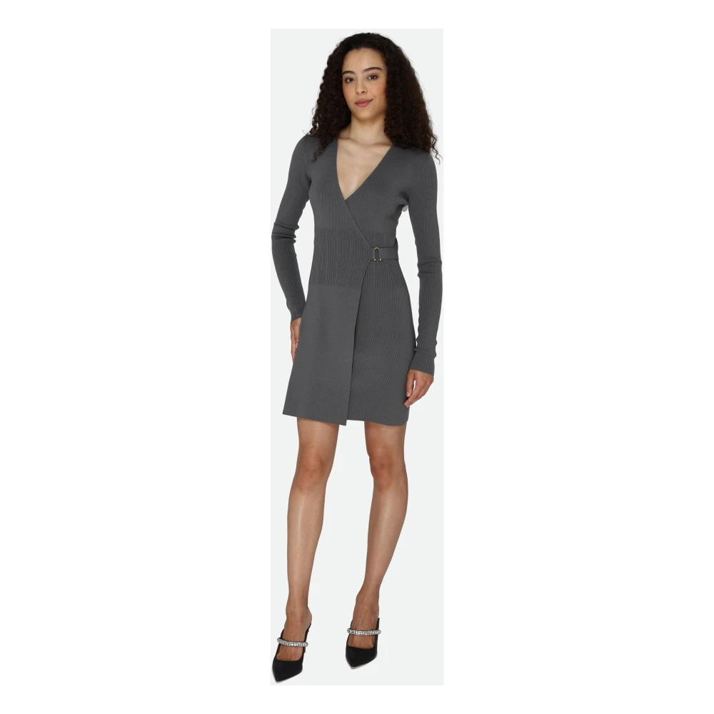 PATRIZIA PEPE Short Dresses Gray Dames