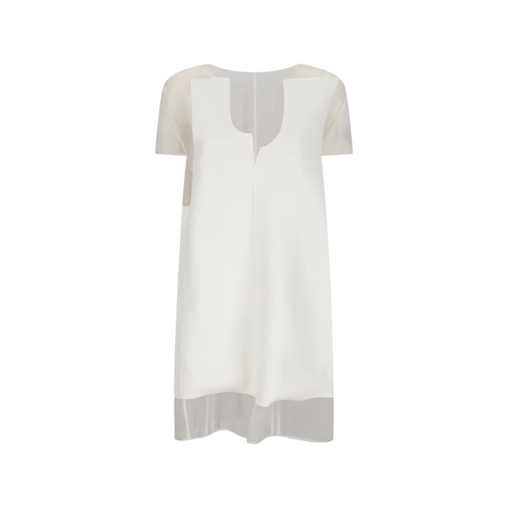 Khaite Pink Short Dresses, Female, Xs, Winona Dress