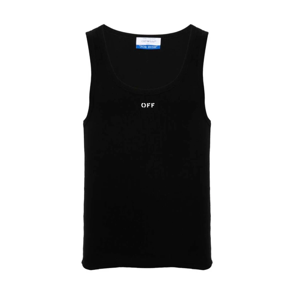 Tops > Sleeveless Tops - - Off White - Modalova