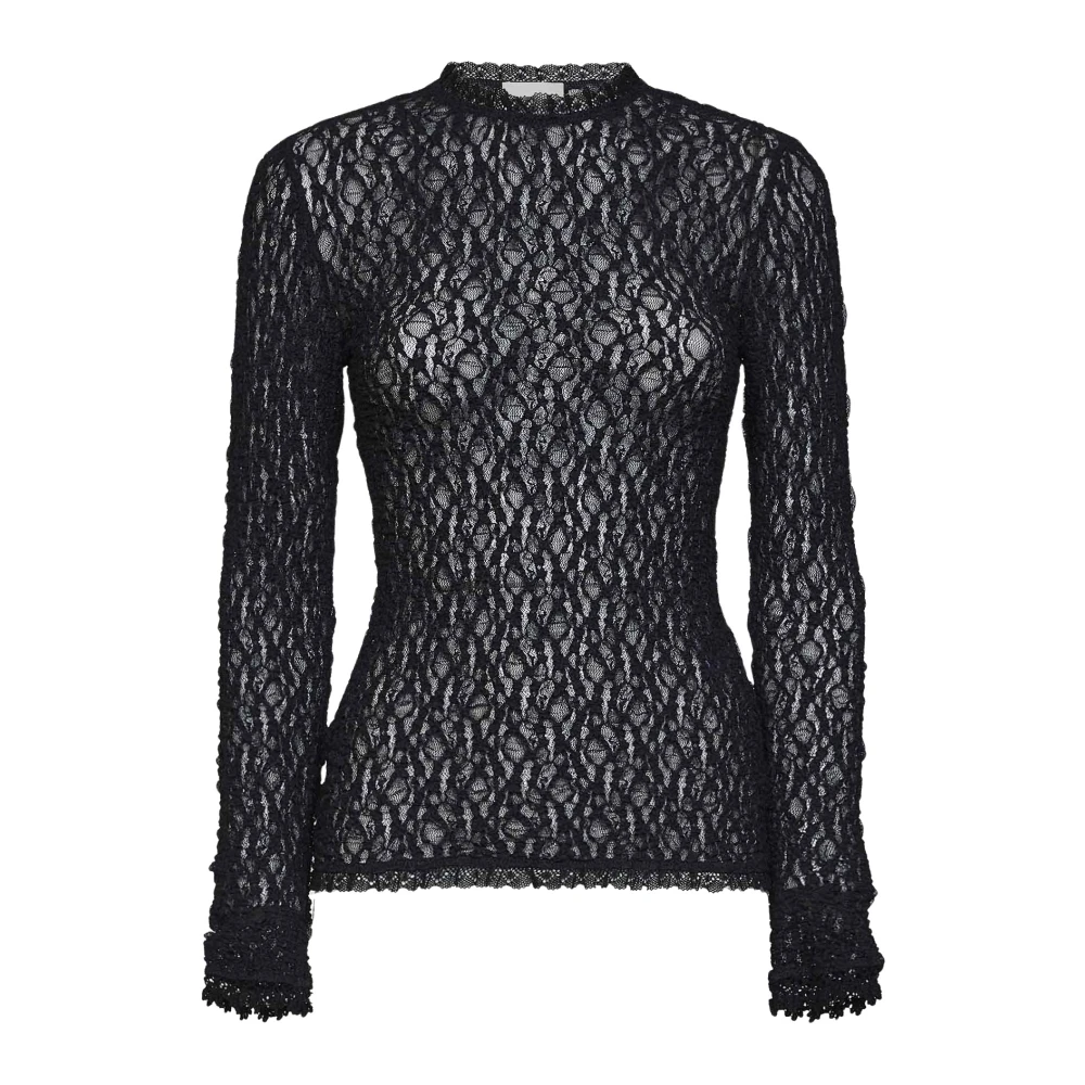Marant Étoile Vrouw Zwart Tops Dames, S, Long Sleeve Tops