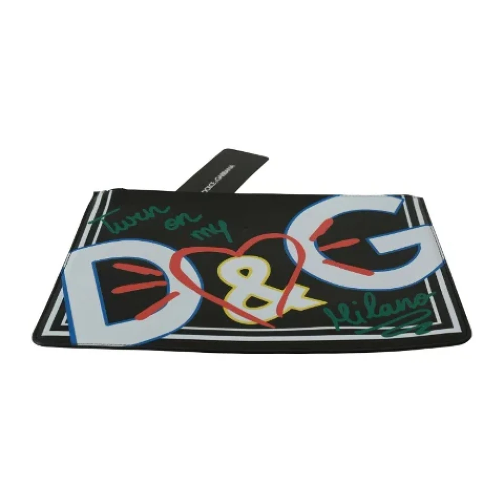 Dolce & Gabbana Pre-owned Leather wallets Black Dames