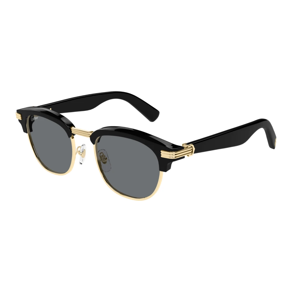 Cartier Men's Black Sunglasses, 52 Mm, Première Sunglasses