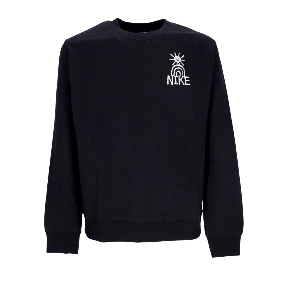 Nike Crewneck Sweatshirt Black Heren