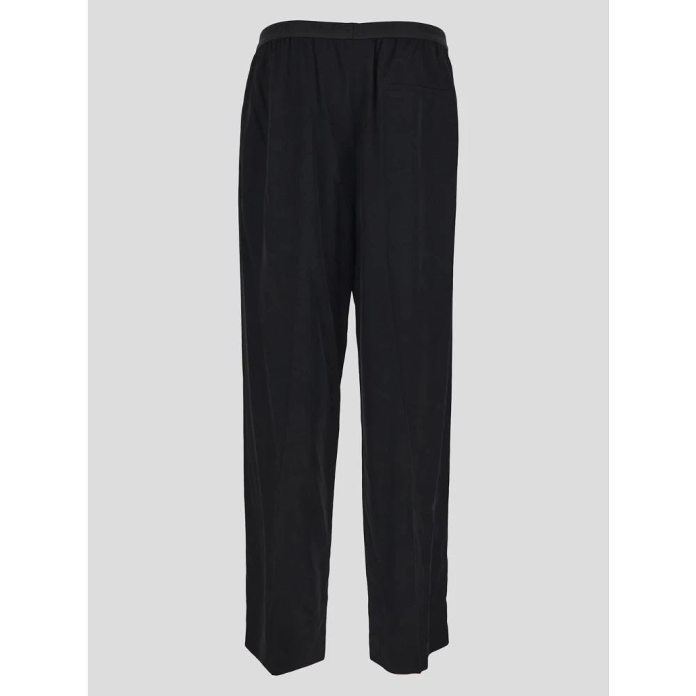 Balenciaga Stijlvolle Broek met Tailleband Black Heren