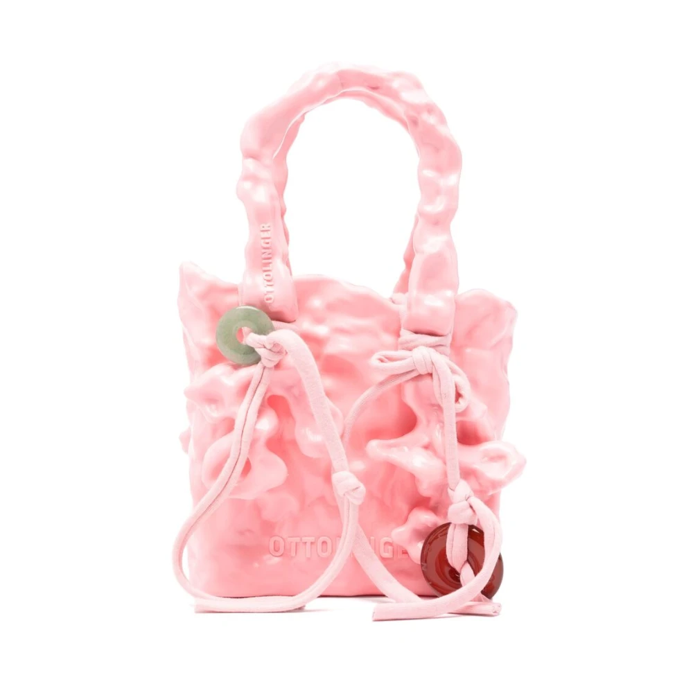 Ottolinger Lichtroze Strikdetail Handtas Pink Dames