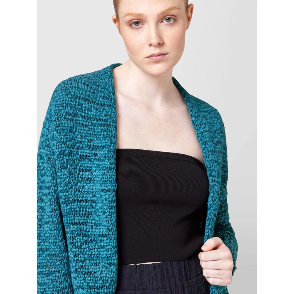 Alpha Studio Stijlvolle Cardigan voor Vrouwen Green Dames