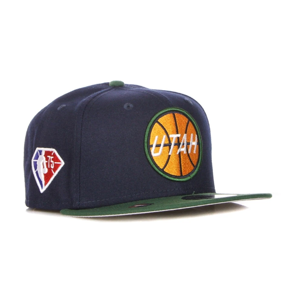 new era NBA Draft Utah Jazz Cap Blue Heren