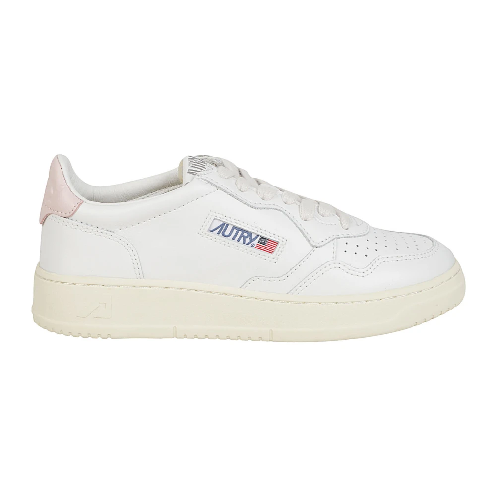 Autry Women's White Medalist Low - Sneakers - 8 Uk - Shoes
