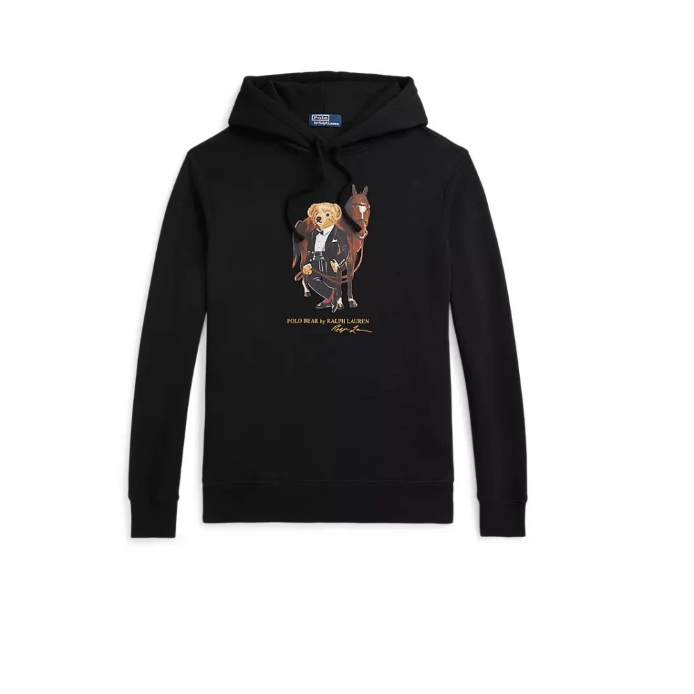 Polo Ralph Lauren Herr Svart Sweatshirts & Hoodies S, Majica