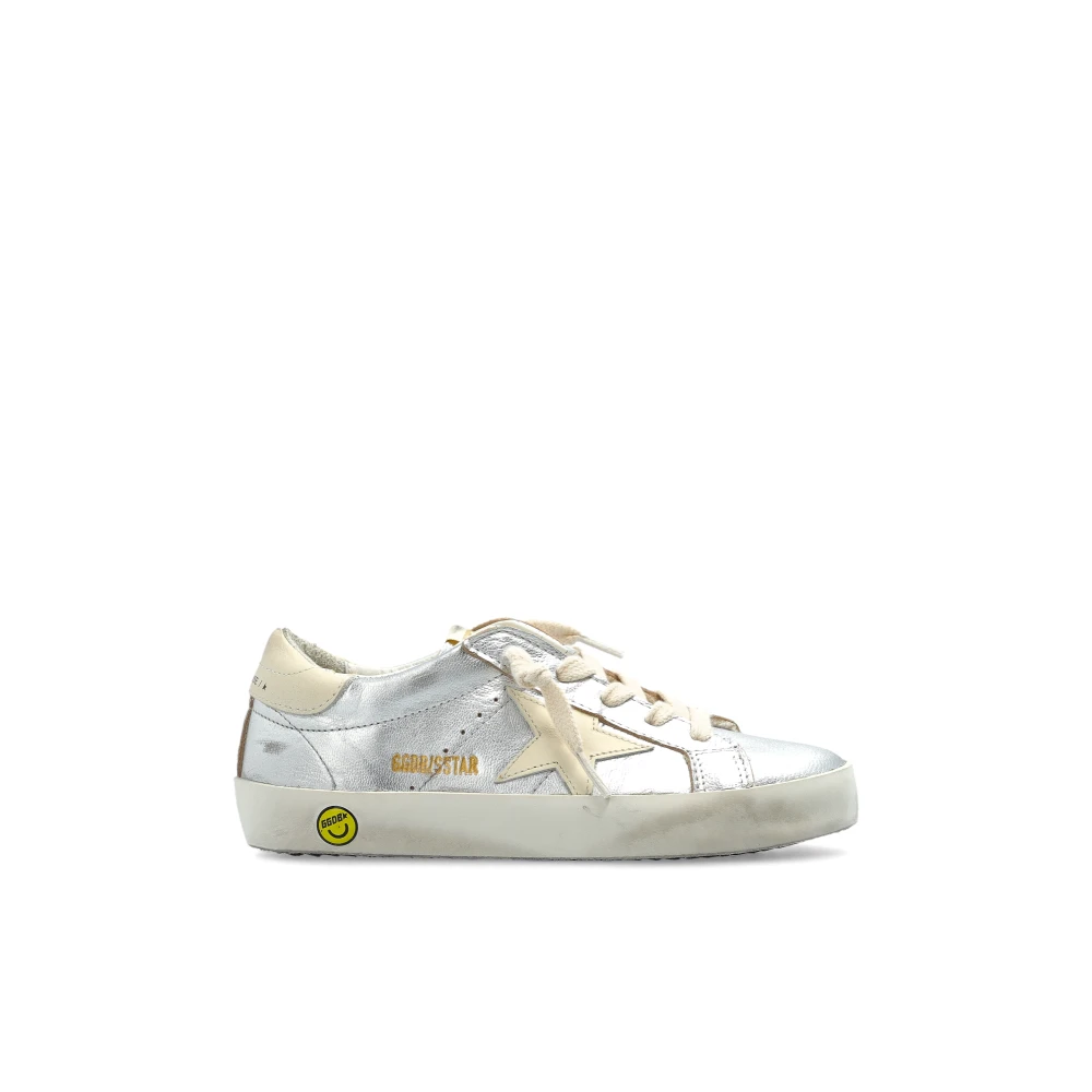 Golden Goose Sneakers Super-Star Classic With List Gray, Unisex