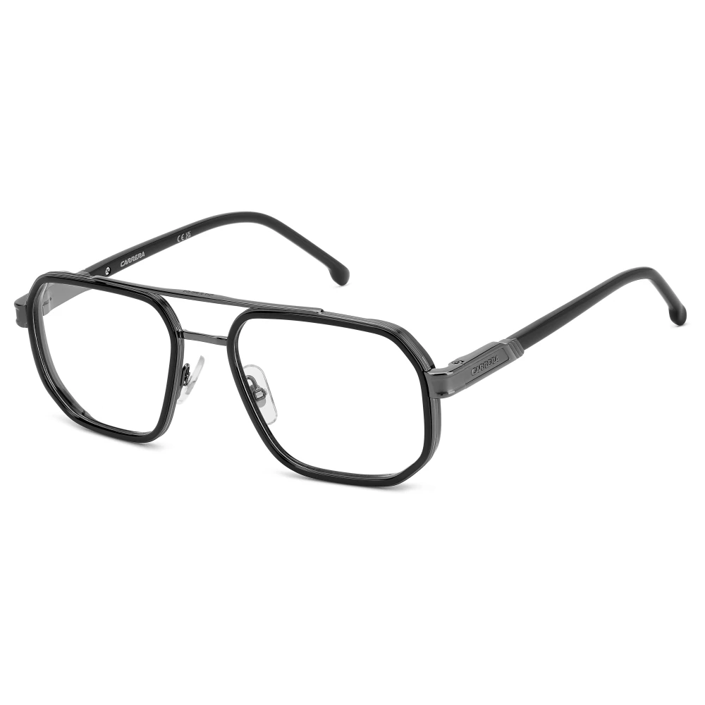 Carrera Unisex Gray Glasses, 55 Mm, Dark Ruthenium Eyewear Frames
