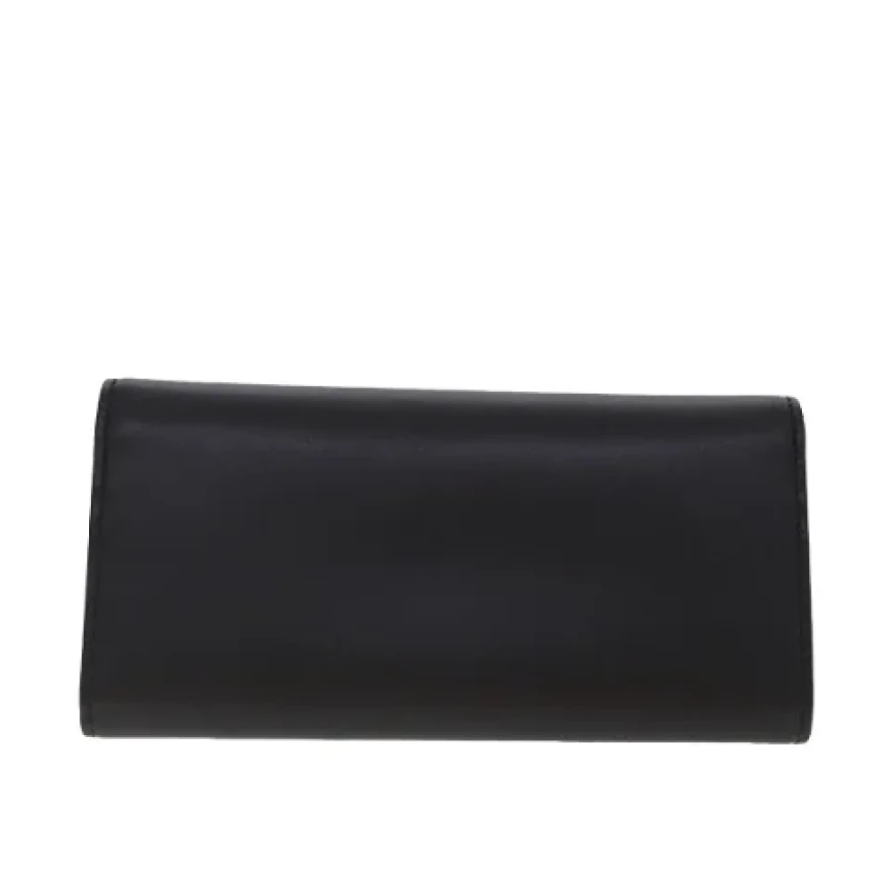 Salvatore Ferragamo Pre-owned Leather wallets Black Dames