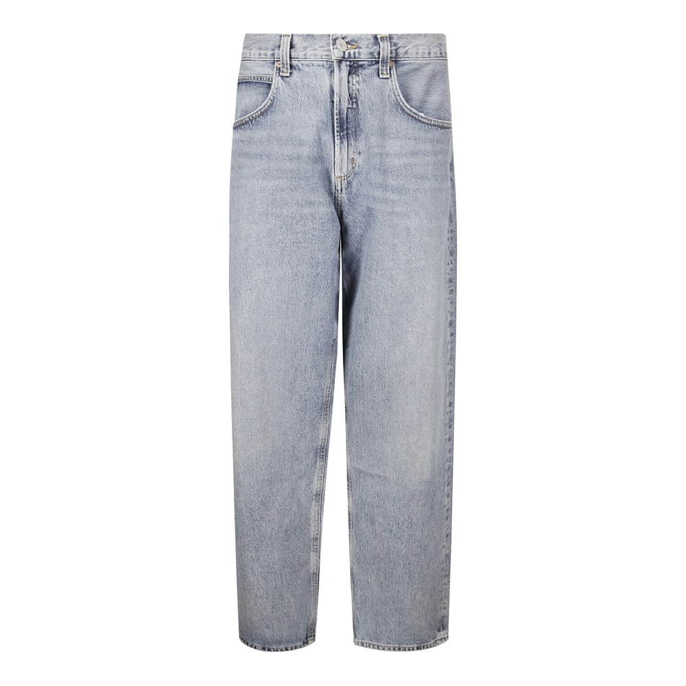 Agolde Wijde Pijp Jeans Broek Blue Heren