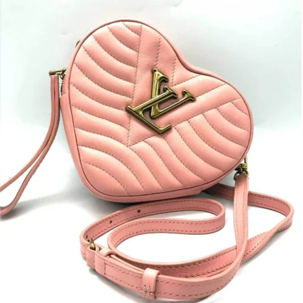 Louis Vuitton Vintage Pre-owned Fabric shoulder-bags Pink Dames