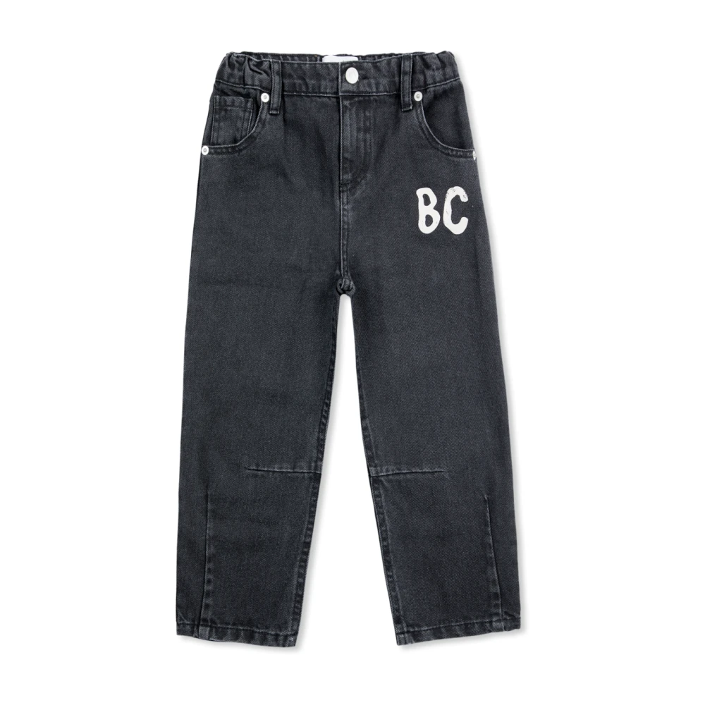 Bobo Choses Jeans med tryck Gray, Unisex