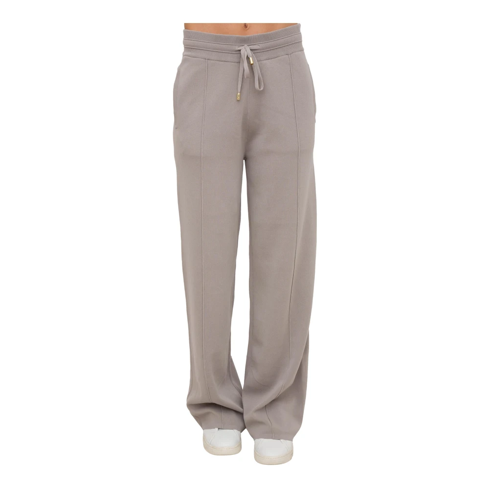 Pinko Grijze Joggers met Love Birds Logo Gray Dames